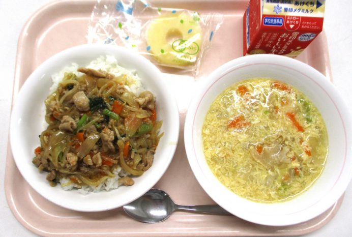 花びら茸が足立区の「おいしい給食」に登場！のイメージ画像