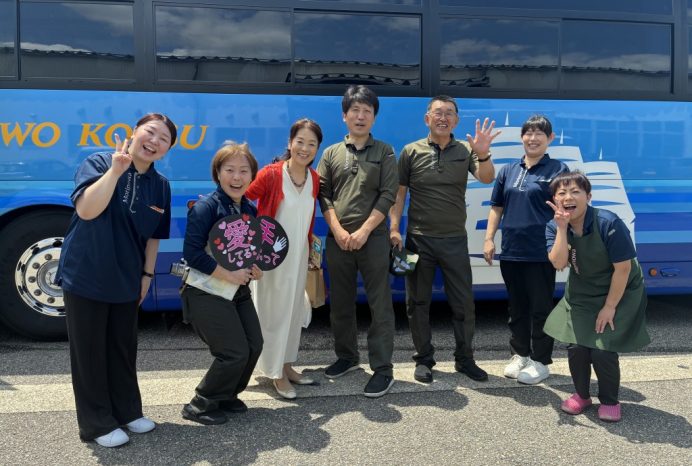 KNBバスツアーご一行様がもりのわへのイメージ画像